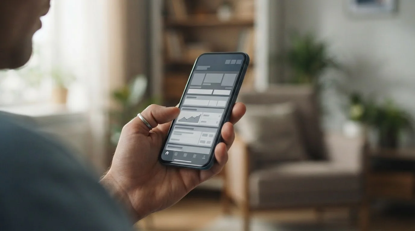 Mobile Sportwetten-App mit schneller Neteller-Zahlungsabwicklung auf dem Smartphone