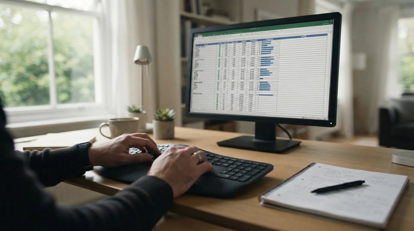Vergleichstabelle verschiedener Wettanbieter auf Computerbildschirm