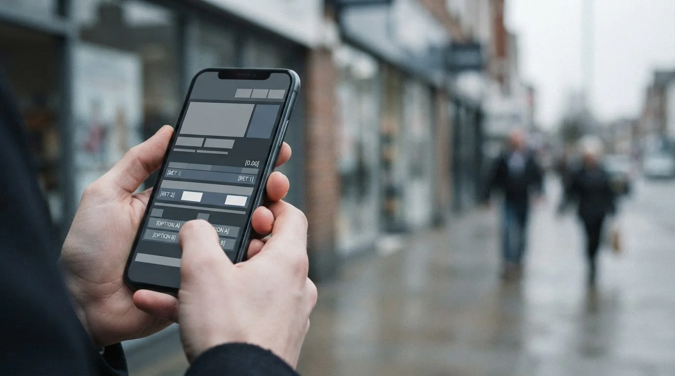 Vergleich zwischen stationärem Wettbüro und Online-Plattform